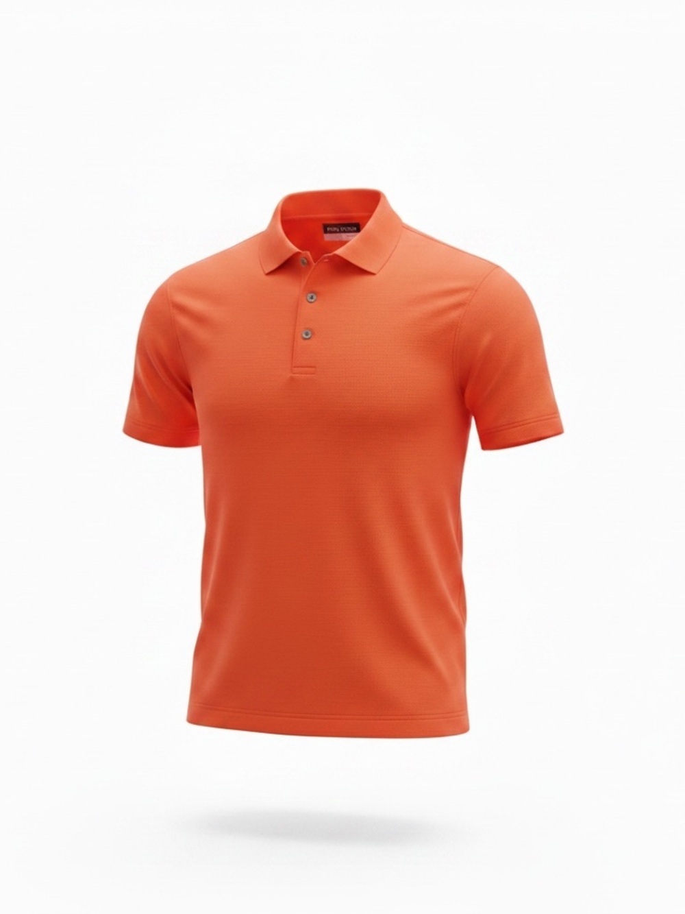 PGA TOUR Airflux Golf Polo Shirt Men’s Small Orange Stretch Performance Top NWT